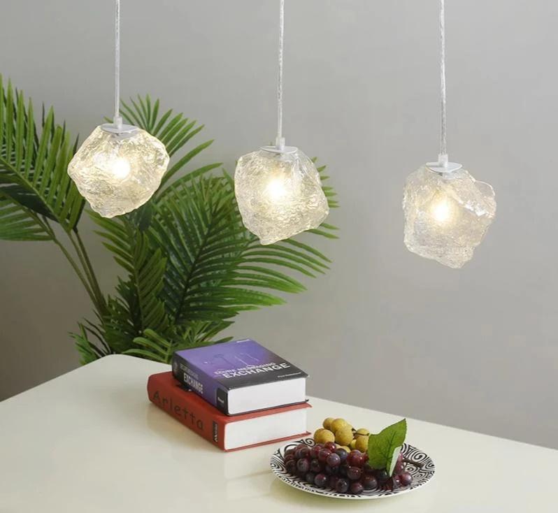 Calarbo™ Burley - Glass Pendant Hanging Lamp Long Base Light