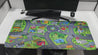 1pc Cartoon City Street Large Mouse Pad - Ultra-Smooth Desk Mat with Stitched Edges, Non-Slip Waterproof Rubber Base, Vibrant Urban Map Design for Office and Home Workspace Setup, Mouse Pads for Desk