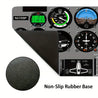 1pc Aviation-Themed Desk Mat with Non-Slip Surface - Realistic Flight Simulator Cockpit Gauge Mockup (Speedometer, Altitude, Fuel) - Non-Slip Base, Compatible with PC, Gaming Setup, Office Decor - Durable Desk Mat for Pilots, Gamers, Aviation Enthusiasts