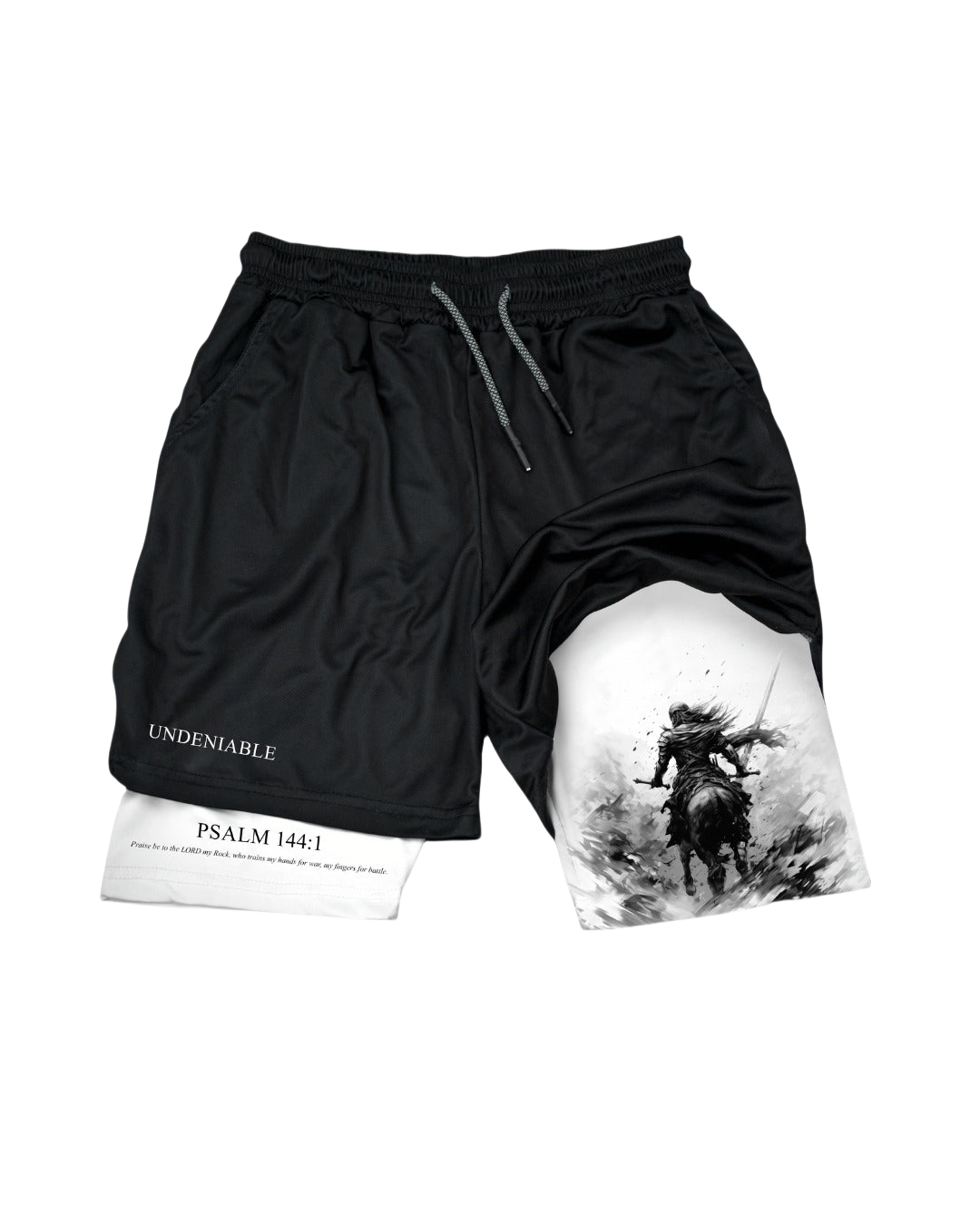Philippians 4:13 Warrior Performance Shorts Performance shorts