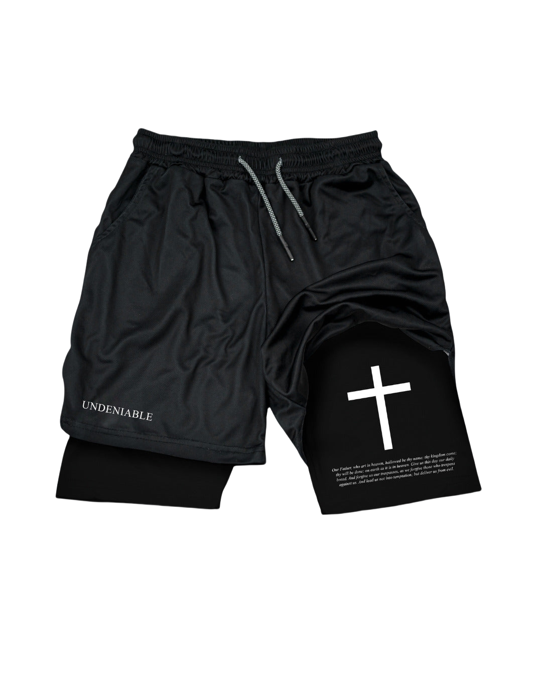 Lord’s Prayer Cross Performance Shorts Performance shorts