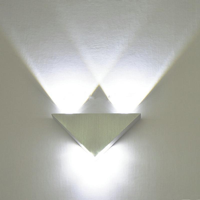 Calarbo™ Modern LED Triangle Wall Lamp White Light