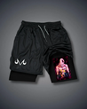 Dragon Ball Z Majin Vegeta Performance Shorts Performance shorts