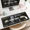 Luxury Large Game Mouse Pad - High-Definition Keyboard Pad with Natural Rubber Non-Slip Surface, Ergonomic Design, and Vibrant Print - Perfect Office Table Accessories for Work, Game, and Home