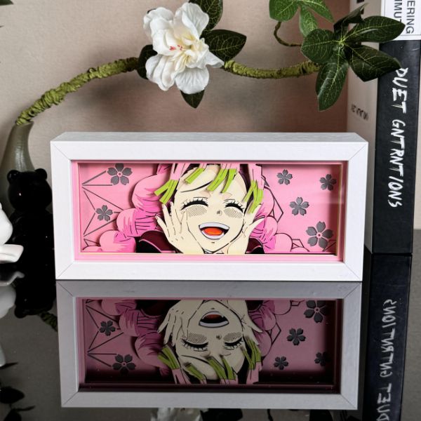 Anime Mitsuri RGB Light Box Decor
