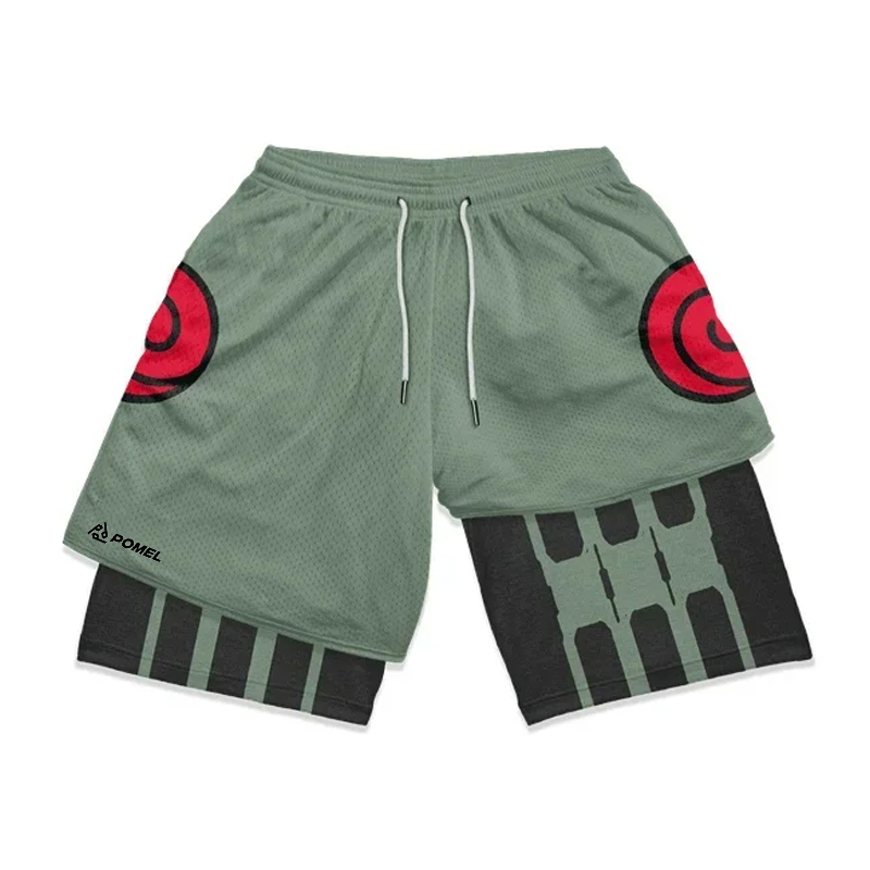 VILLAGE HIDDEN IN THE LEAF PERFORMANCE SHORTS Performance shorts