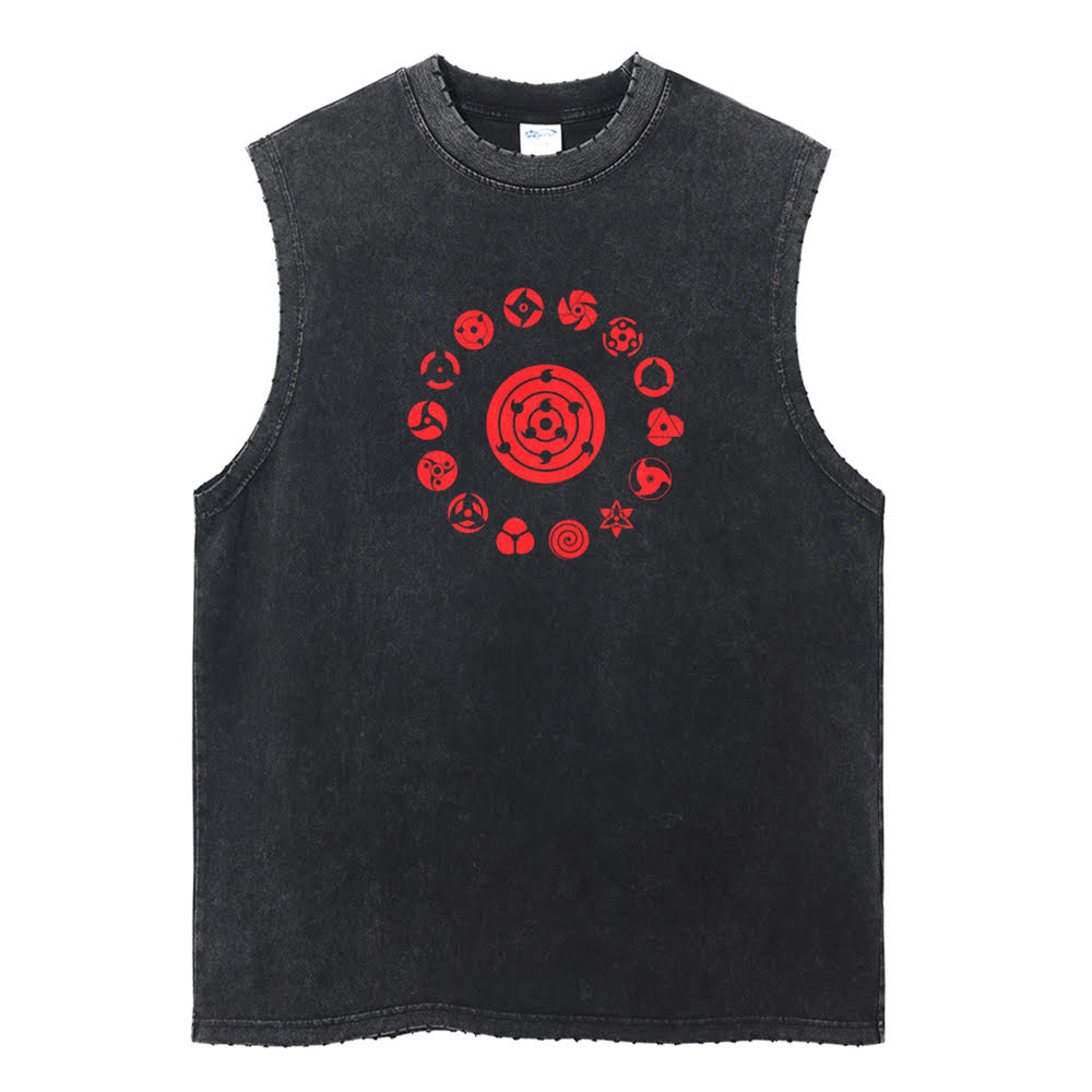 Sharingan Eyes Vintage Tank Top Tank Tops