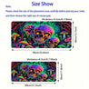 [Vibrant Gaming Mouse Pad] Large Skull Gaming Mouse Pad | Vibrant Purple & Blue Artwork, Non-Slip Rubber Base - Perfect for Gamers, Office Workers, E-Sports & Streaming - Great Gift for Desk Enthusiasts, Gaming Desk Accessory, Artistic Desk Mat, Nonslip B