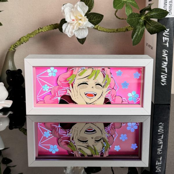 Anime Mitsuri RGB Light Box Decor