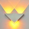 Calarbo™ Modern LED Triangle Wall Lamp Yellow Light