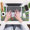 1pc Cartoon City Street Large Mouse Pad - Ultra-Smooth Desk Mat with Stitched Edges, Non-Slip Waterproof Rubber Base, Vibrant Urban Map Design for Office and Home Workspace Setup, Mouse Pads for Desk