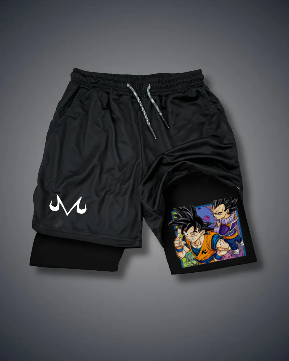 Dragon Ball Z Goku & Vegeta Force Shorts Performance shorts
