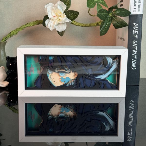 Muichiro Text Box Anime Muichiro Tokito RGB Light Box Decor – Calarbo