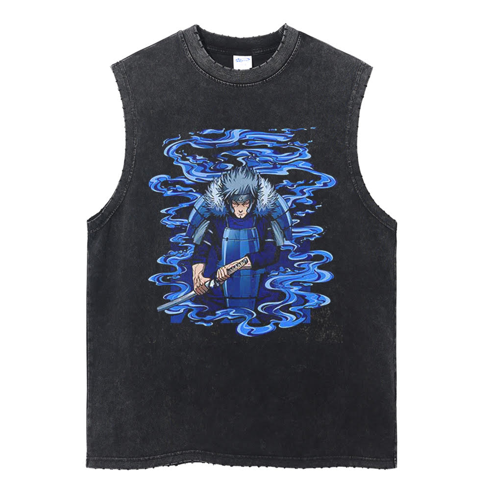 Tobirama Senju Vintage Tank Top Tank Tops