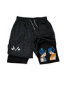 Dragon Ball Z Vegeta & Goku Shorts Performance shorts