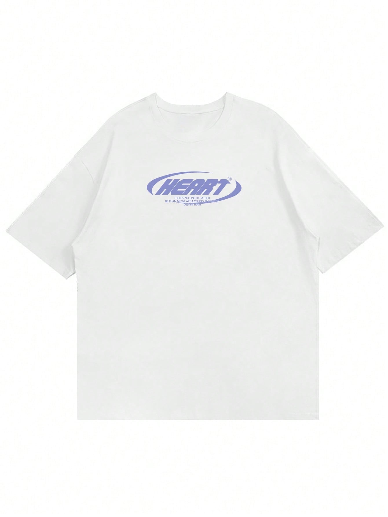 Heart Vintage Tee White