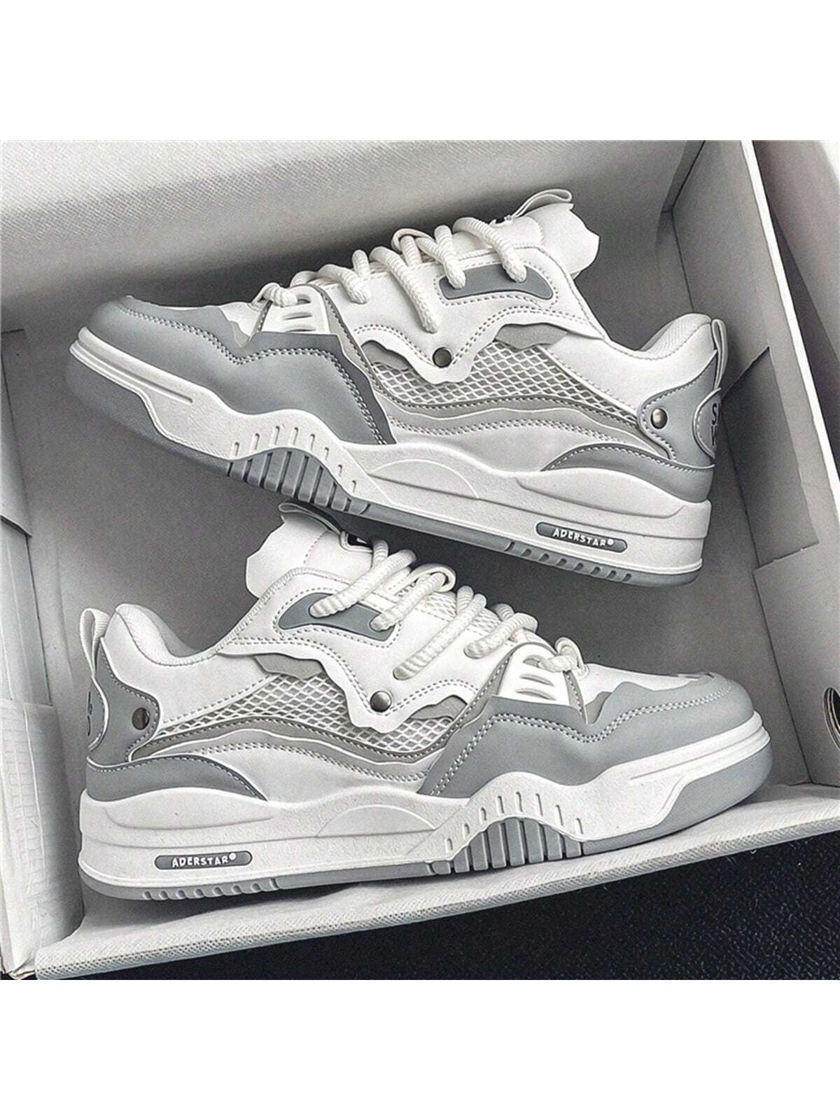 Calarbo Chunky Sneaker Grey Sneakers