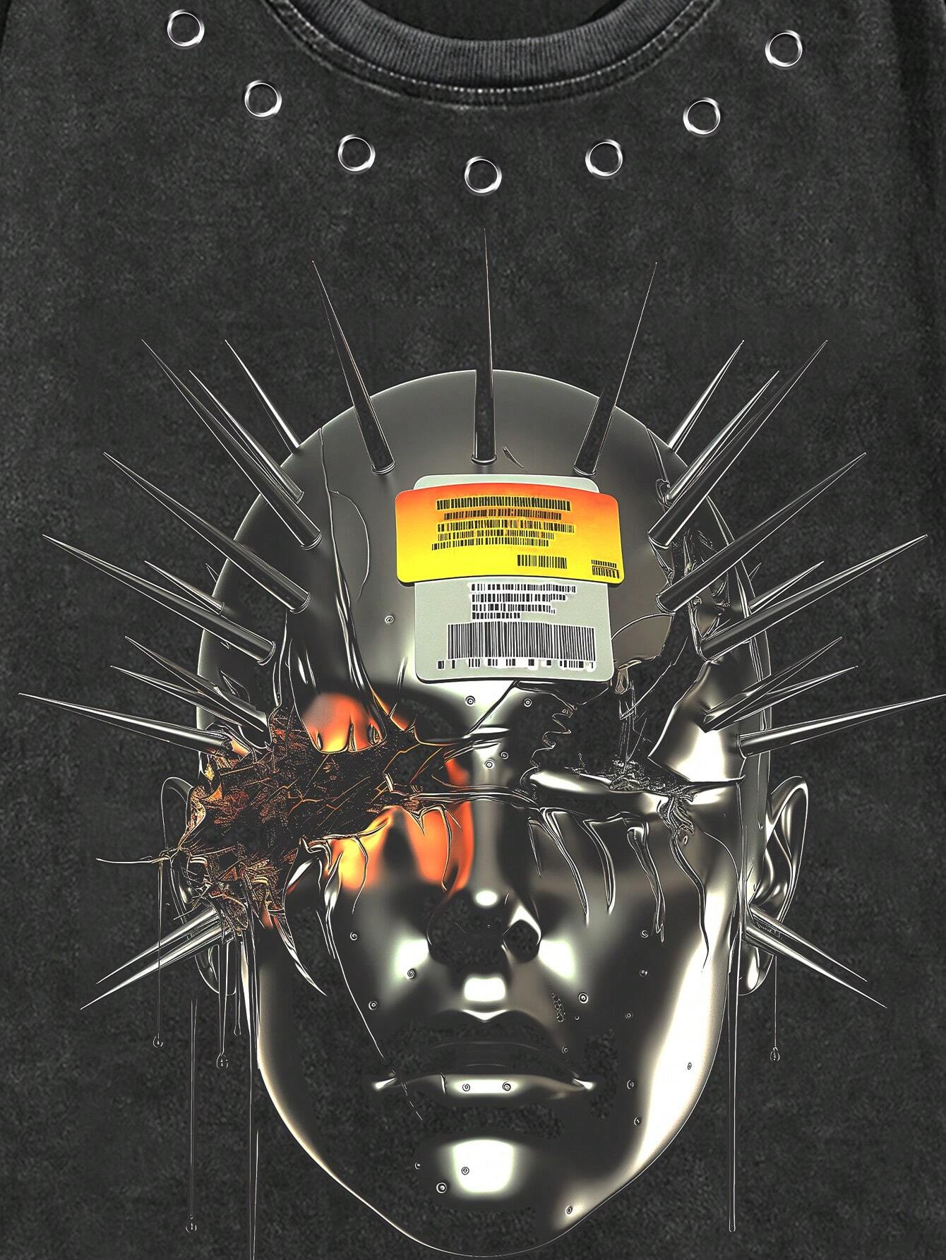 The 'Chrome Explode' Tee