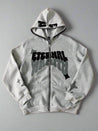 'Eternal Wraith' Zip Hoodie Grey
