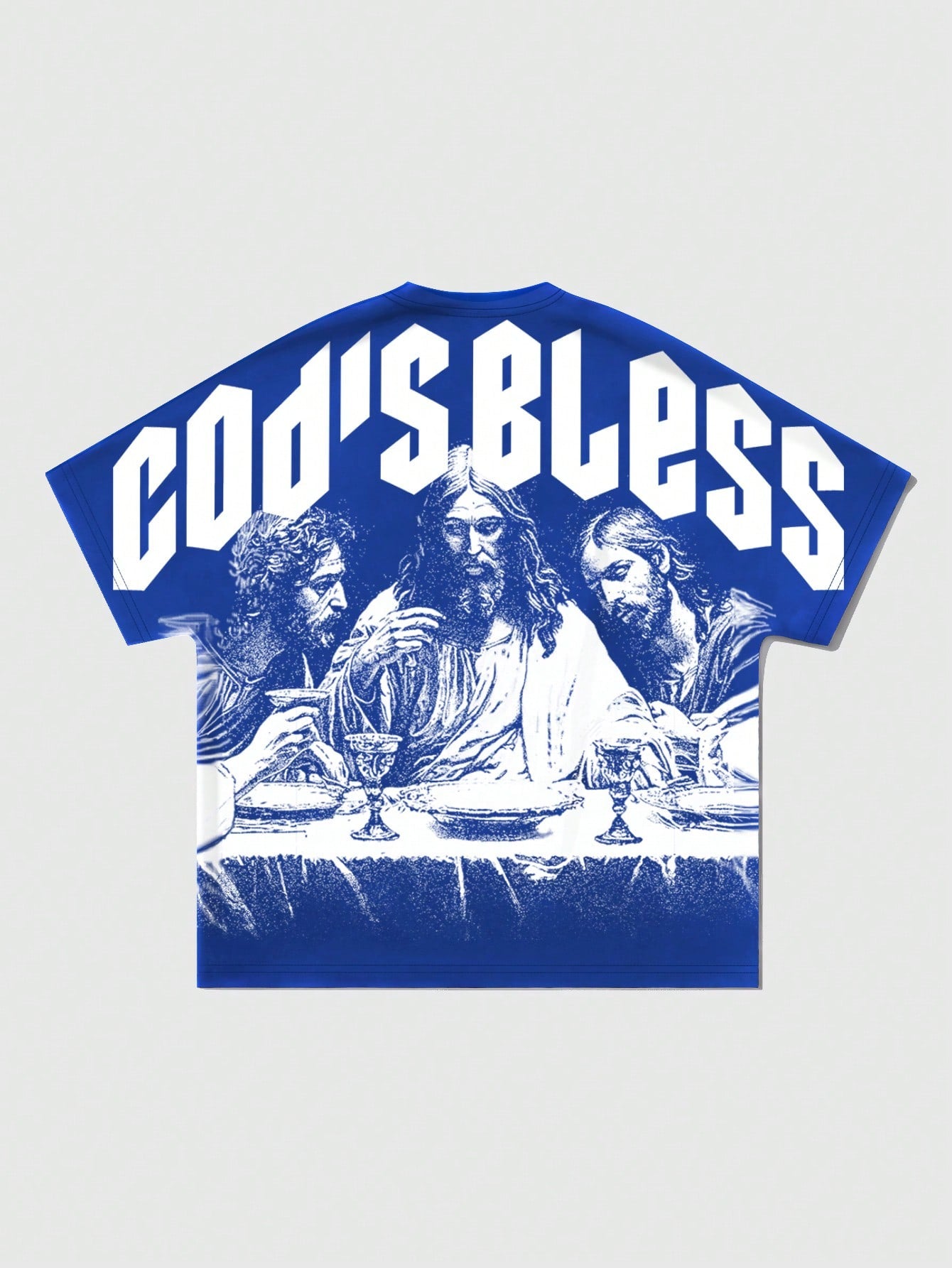 God Bless Tee Royal Blue T-Shirt
