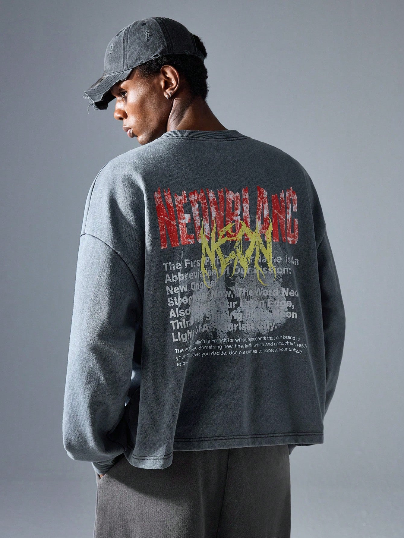 '915' Vintage Long Sleeve Tee