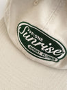 Sunrise Embroidery Flat Brim Skater Cap hats