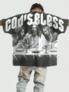 God Bless Tee Dark Grey T-Shirt