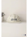 23:59 Embroidery Flat Brim Skater Cap hats