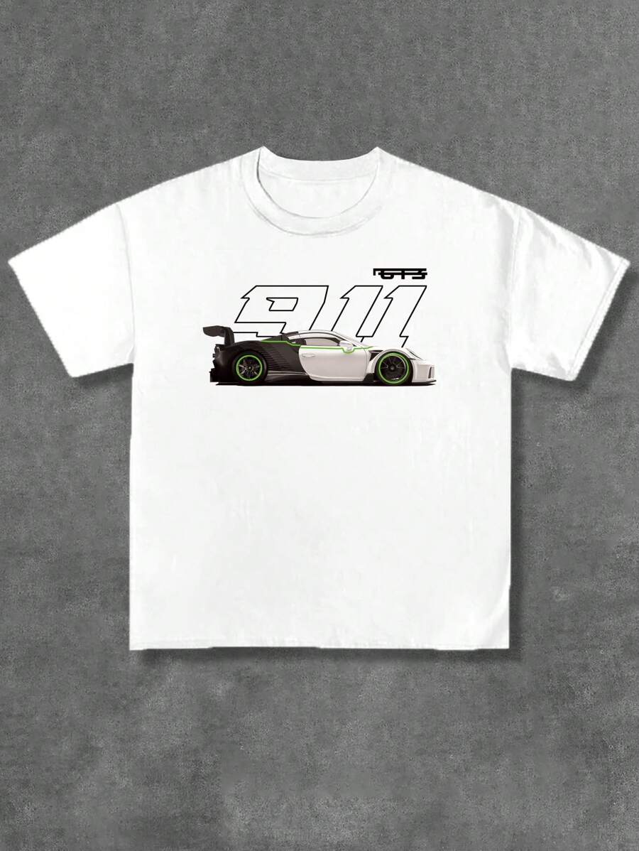 Men's '911 Porsche' Racing Tee T-Shirt