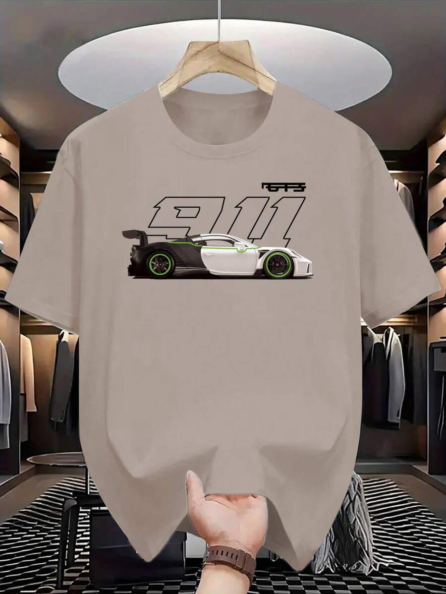 Men's '911 Porsche' Racing Tee T-Shirt