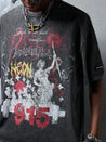 Neon Graphic Print Vintage Tee t-shirt