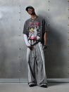 Neon Graphic Print Vintage Tee t-shirt