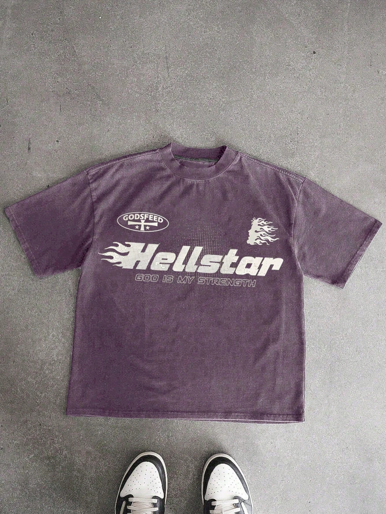 Hellstar Vintage Tee Purple