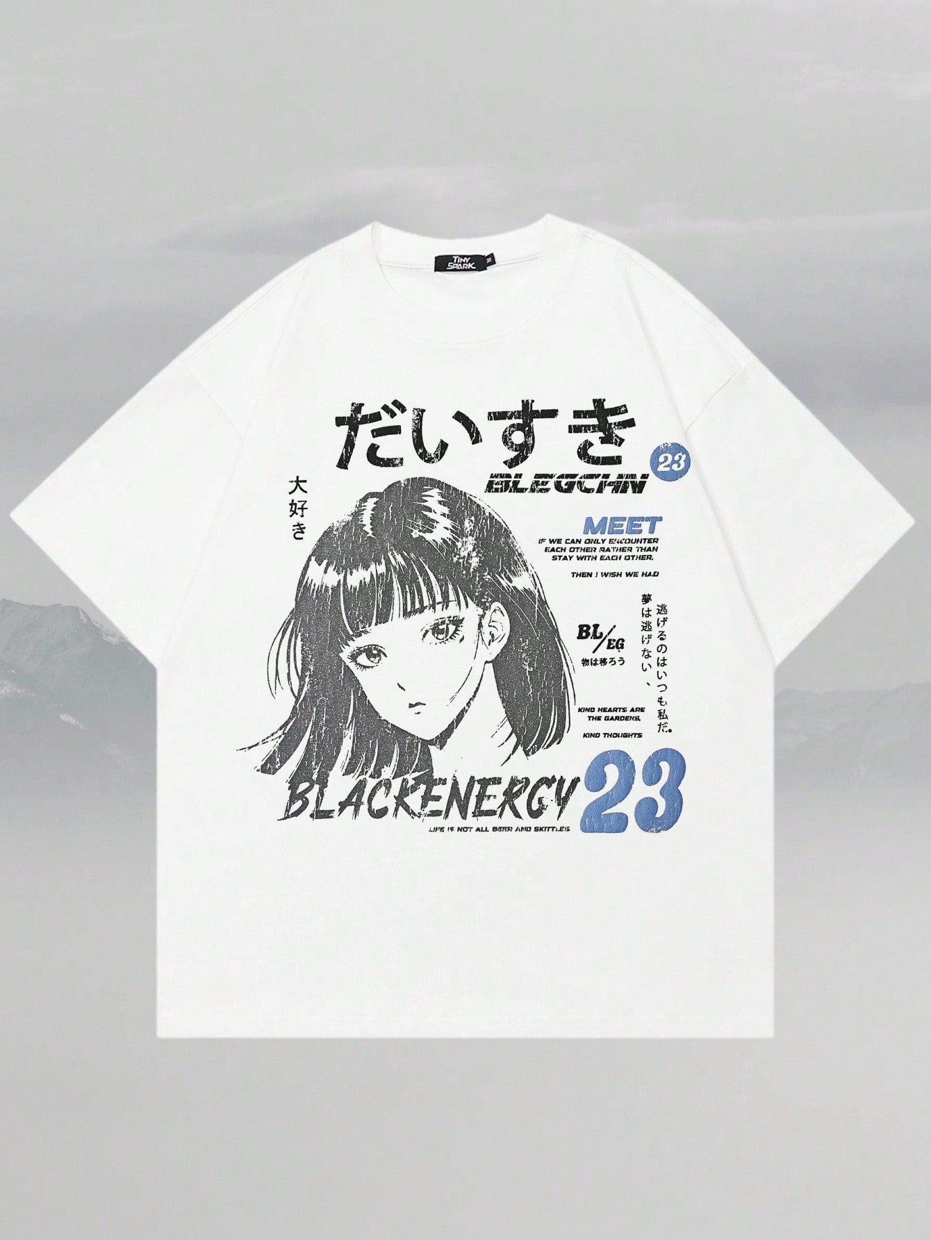'BLACK ENERGY' TEE White