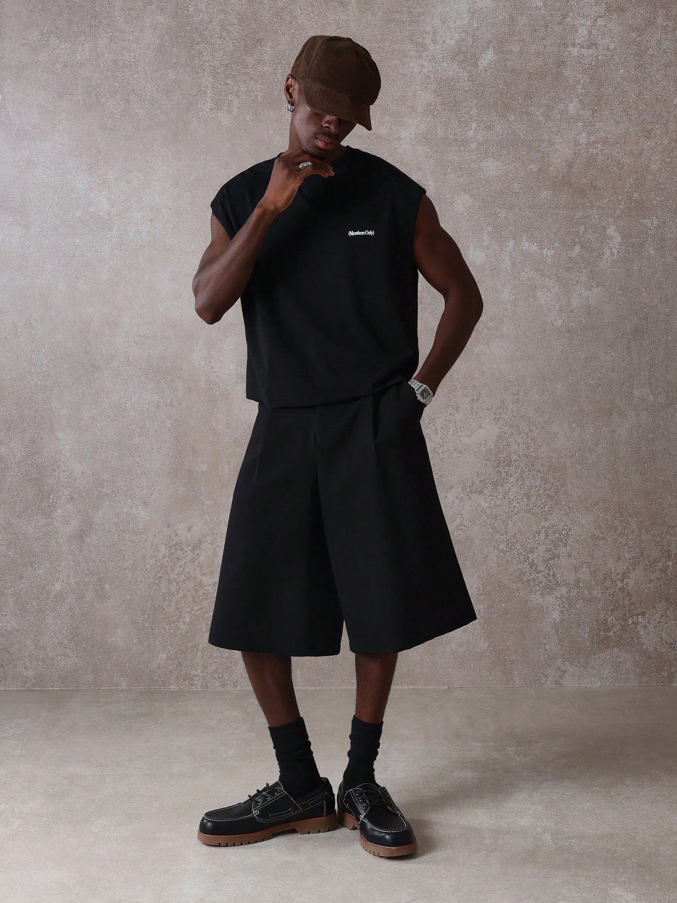 Members Only Cropped Tank tank
