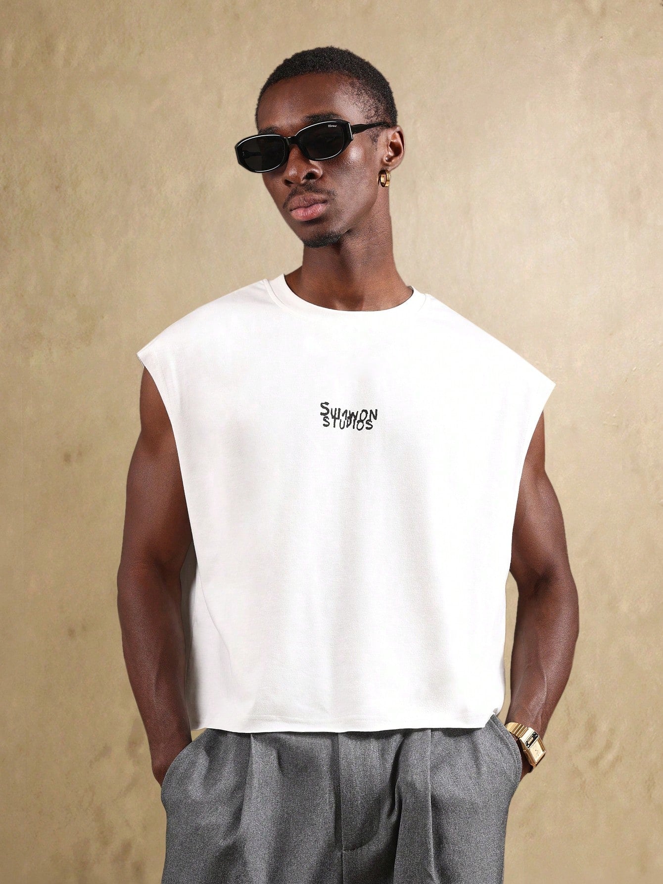 Saint Tropez Cropped Summer Tank tank