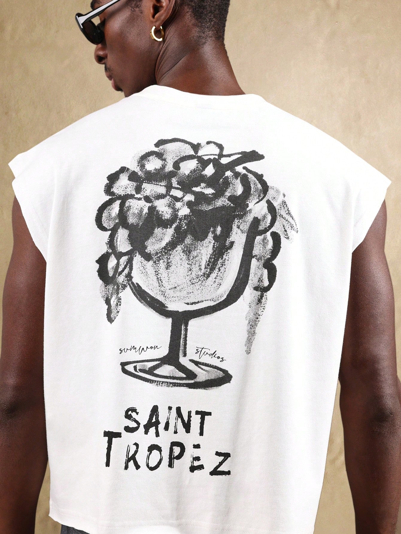 Saint Tropez Cropped Summer Tank tank