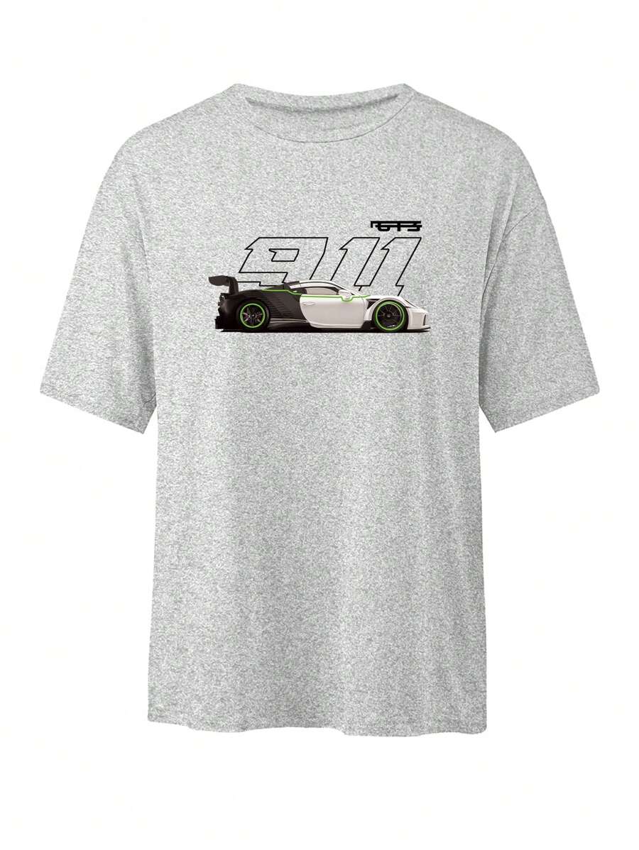 Men's '911 Porsche' Racing Tee T-Shirt