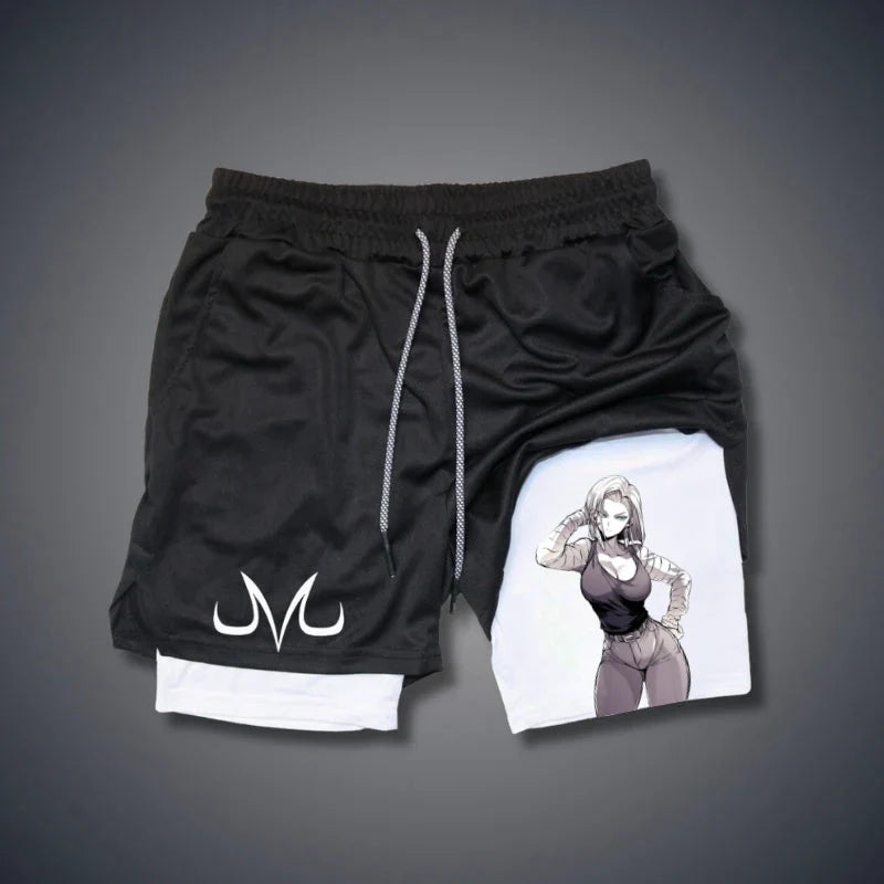 Dragon Ball Z Android 18 Performance Shorts Performance shorts