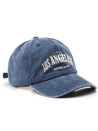 LA Vintage Baseball Cap Navy