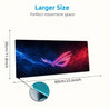 Extra-Large Gaming Mouse Pad with Wrist Support - Non-Slip, Washable Rubber Desk Mat for Gamers and Office Use - Perfect Birthday or Christmas Gift, Christmas Decor, Rubber Mouse Pad, Large Mouse Pa
