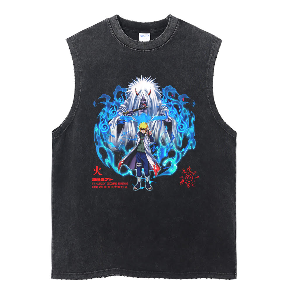 Seal Master Minato Vintage Tank Top Tank Tops
