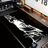 XXL Anime-Style Gaming Mouse Pad - Shadowy Glimpse Intense Eyes & Fragmented Face Design, Non-Slip Rubber Base, Precision Comfort for Office & PC Gaming, Large Desk Mat for Anime Fans, Anime Mousepad, Workstation Setup, Bold Graphics, Durable Construction