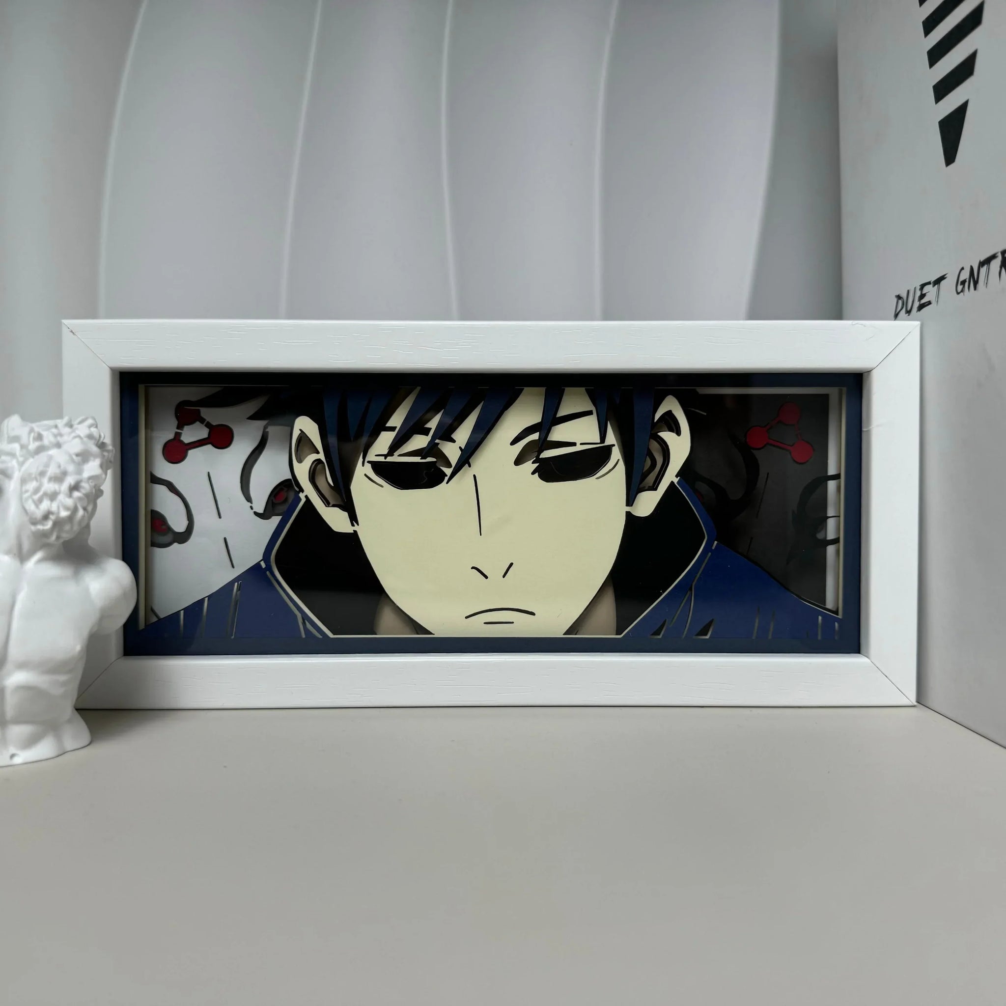Anime Megumi Fushiguro RGB Light Box Decor