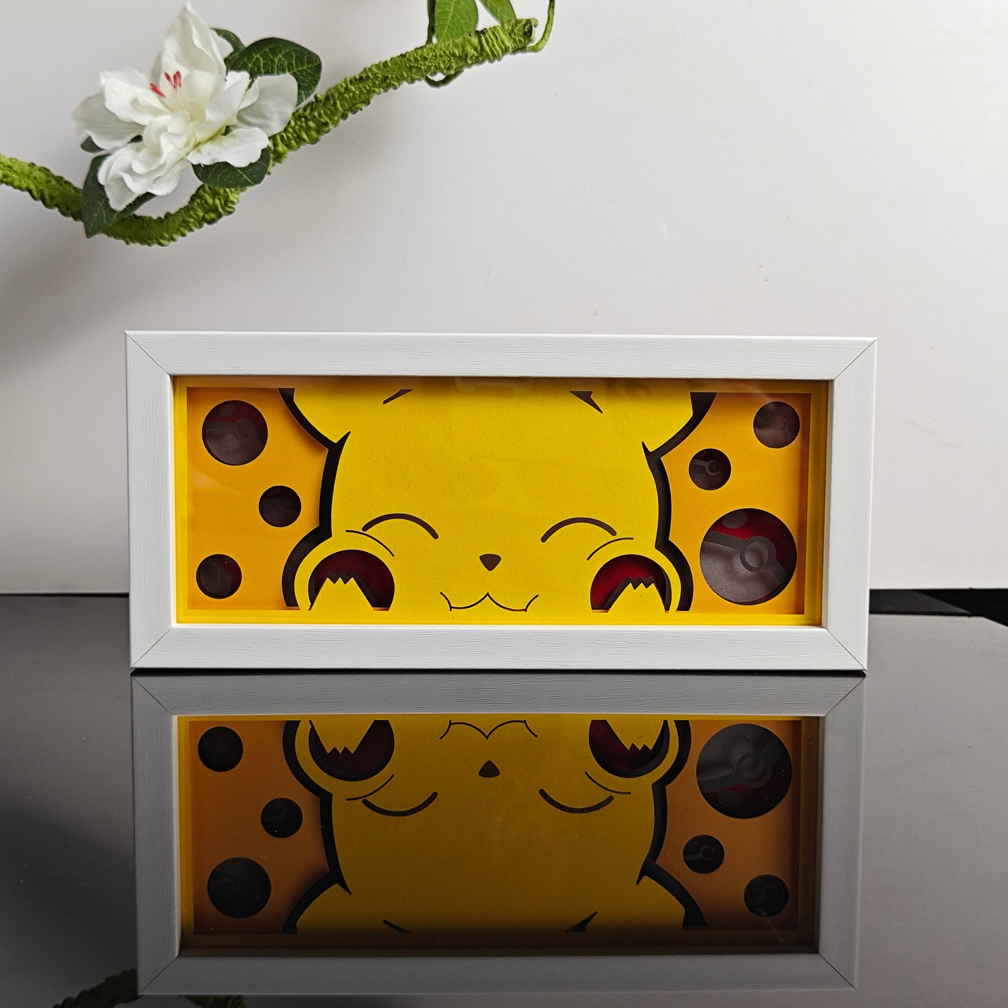 Anime Pikachu RGB Light Box Decor