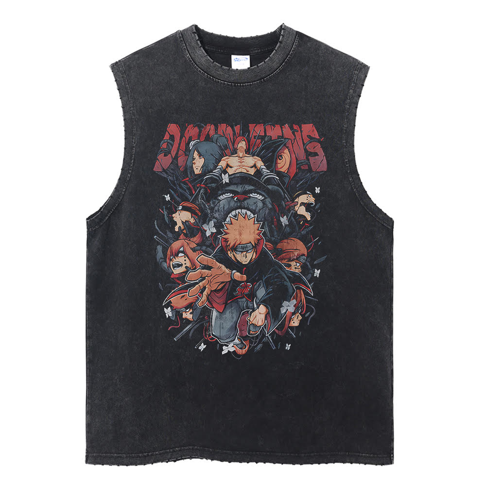 Akatsuki Vintage Tank Top Tank Tops
