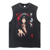 Itachi Uchiha "Crow Master" Vintage Tank Top Tank Tops