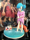 16cm Anime Dragon Ball Z Figure Goku And Bulma Figure PVC Statue Collectible Model Toys Gifts
