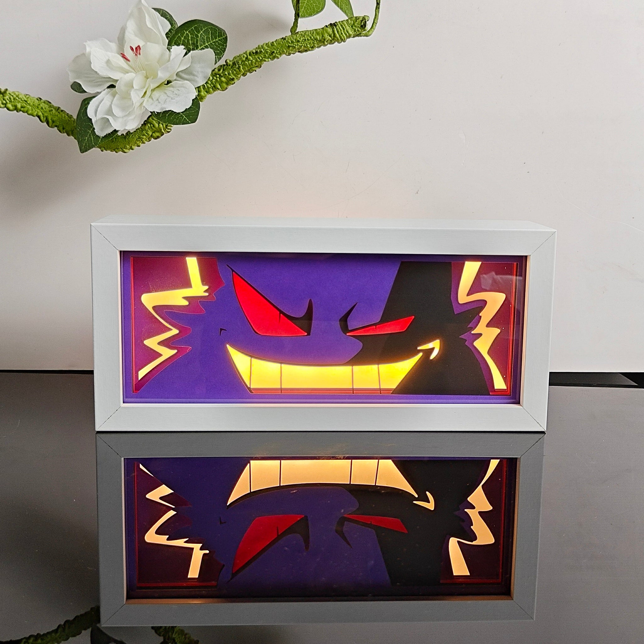 Anime Gengar RGB Light Box Decor
