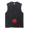Itachi Uchiha "Shadow of the Leaf" Vintage Tank Top Tank Tops